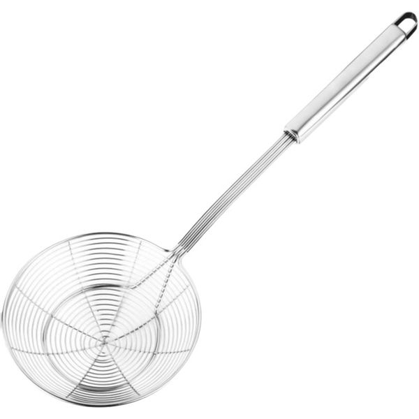 Solid Stainless Steel Spider Skimmer Ladle for Cooking and Frying, Kitchen