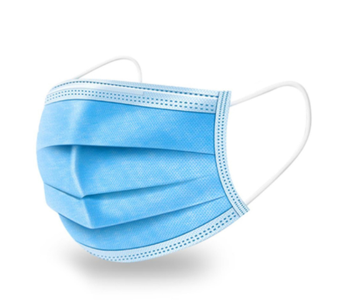Face Mask - 3 Ply Disposable Masks (Pack of 50)