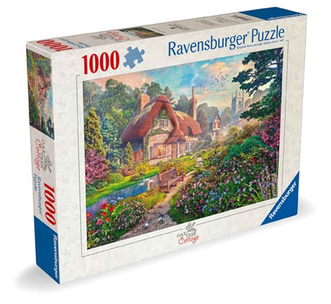 Ravensburger Puzzle Oak Tree Cottage - 1000 Piece