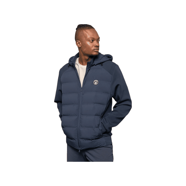 Polo Sport Long Sleeve Hooded Puffer Navy