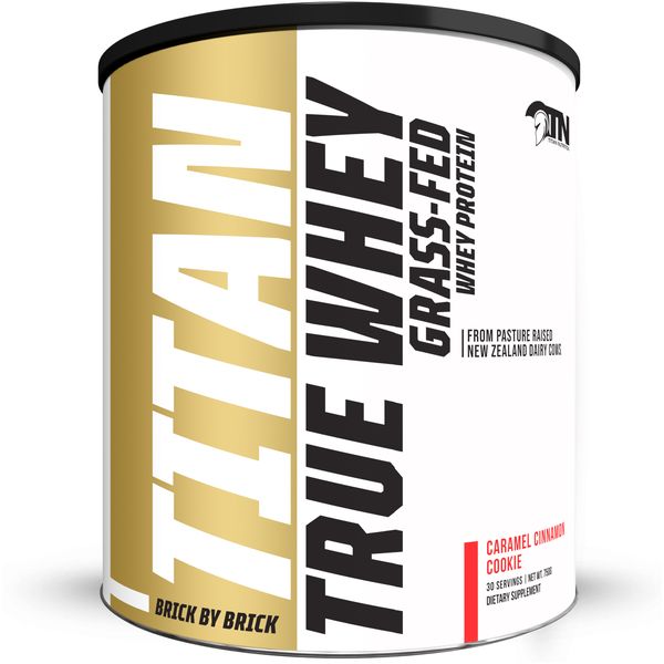 True Whey NZ Grass Fed Whey Protein, Caramel Cinnamon Cookie, 30 Servings