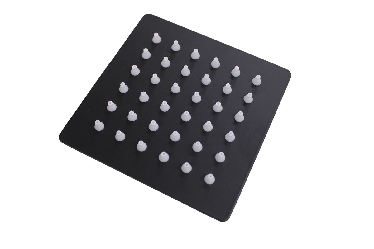 LMA 4 Inch (10cm) High-Pressure Water Saver Square Rainfall Shower Head