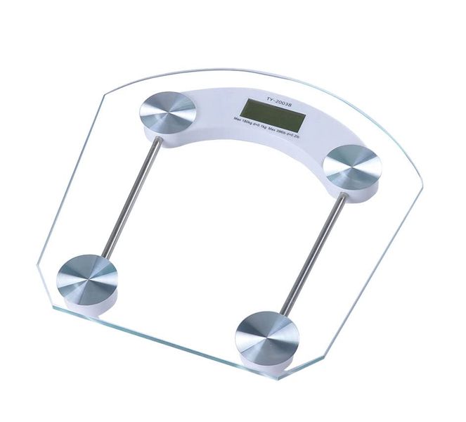 Glass Electronic Digital Bathroom Weighing Scale