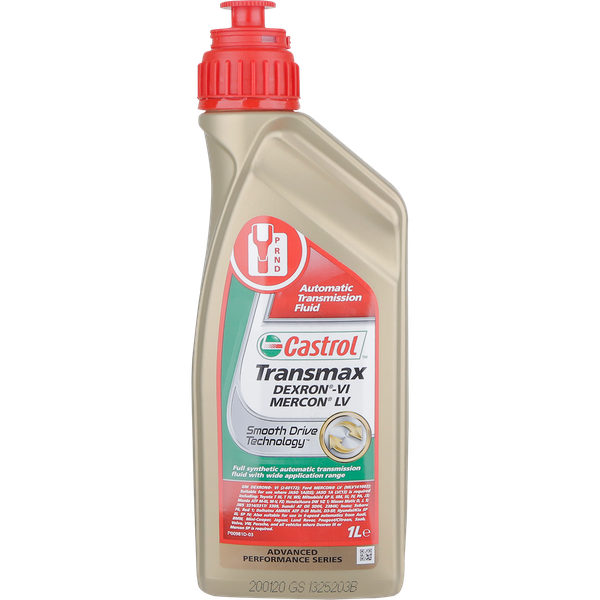 Castrol Transmax Dexron VI Mercon LV ATF 1 Litre