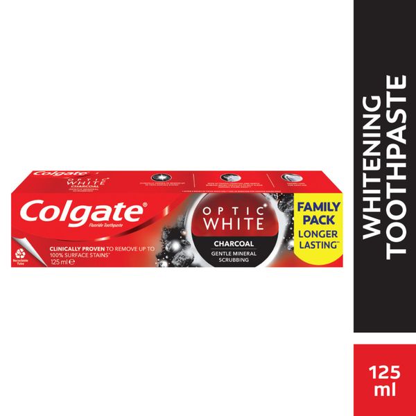 Colgate Optic White Charcoal Toothpaste - 125ml