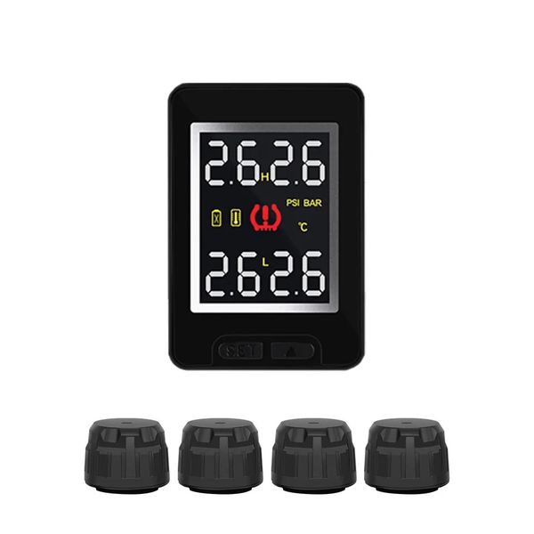 4-Tyres TPMS for Specific Toyota Vehicles - External Sensors