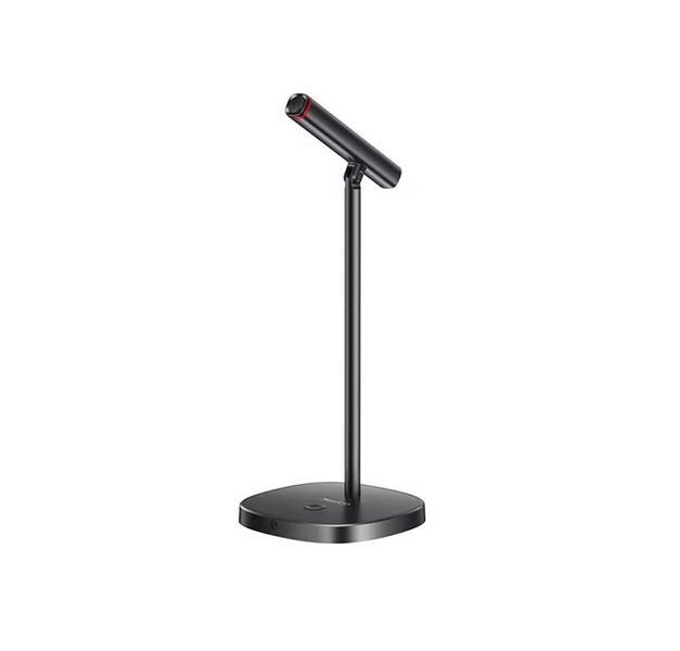 Omnidirectional USB Desktop Mic with One-Click Mute and Noise Reduction
