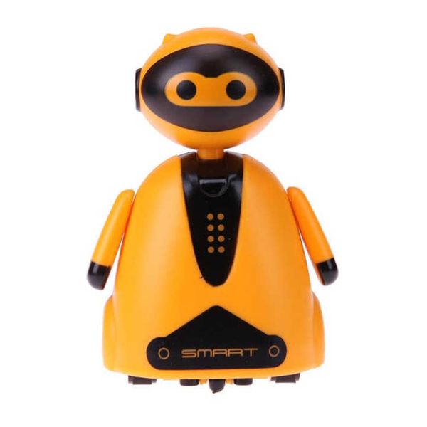 Mini Inductive Robot Toy - Line-Following STEM Toy with LED Lights