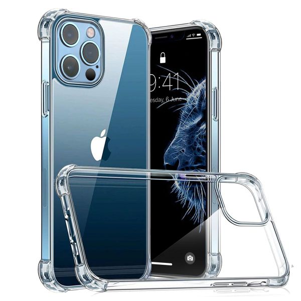 iPhone 13 Pro Max Shockproof Clear Cover