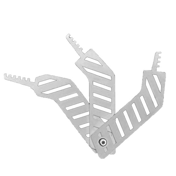 Comb Lock Picks, Portable Stainless Steel Lock Picking Tool Kit