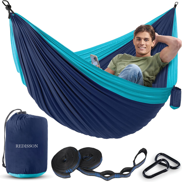 Portable Lightweight Camping Nylon Hammock Hanging Chair - 270x140cm