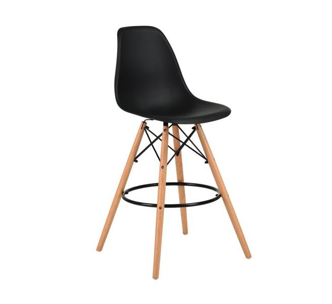 Replica Eames Bar Chair Black