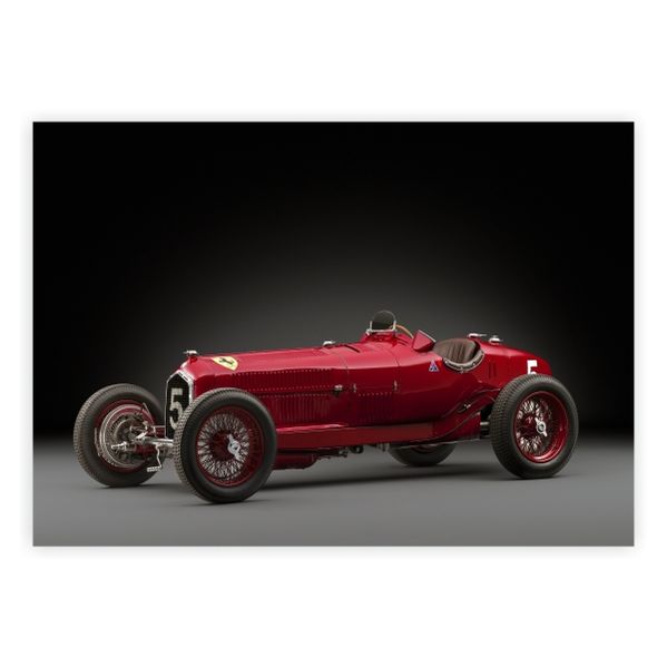 Grand Prix Vintage Ferrari - A1 Poster