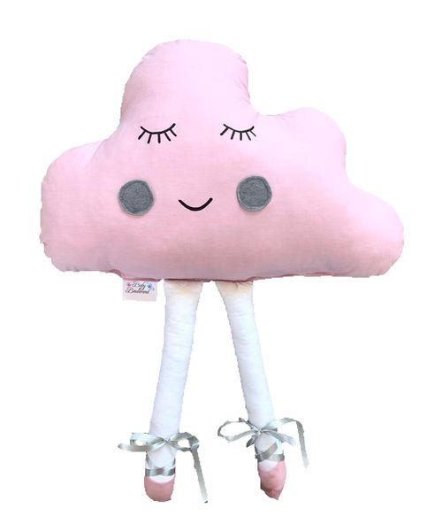Cloud Ballerina Pillow - Blush Pink