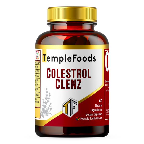 ColestrolClenz. Cholesterol Support Supplement with Natural Ingredients. TF