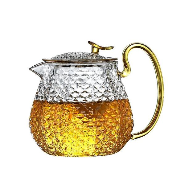 High Quality Teapot Glass Pattern High Temperature Resistance High Time Te