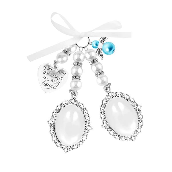 Memorial Wedding Bouquet Photo Pendant