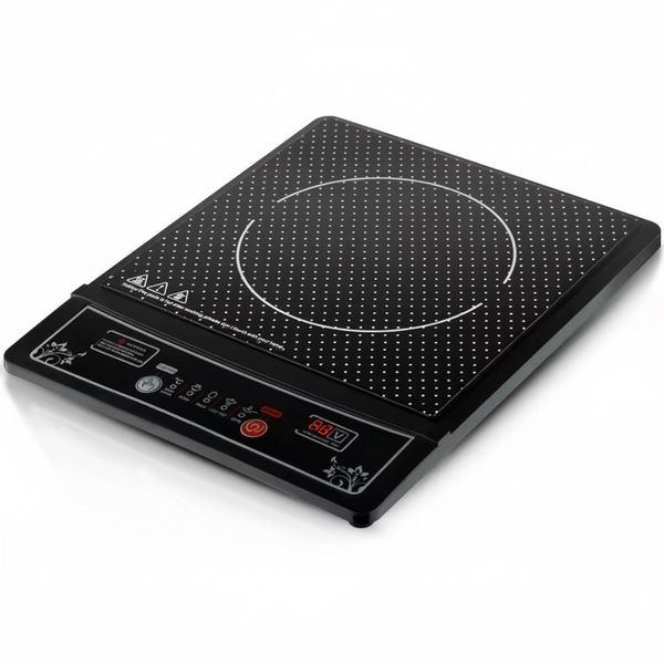 Single-Plate Induction Cooker - 2000W Electric Portable Cooktop