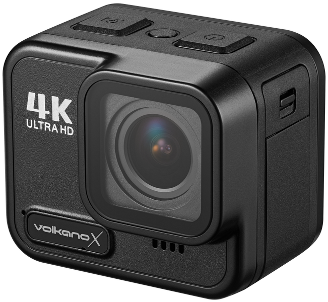 VolkanoX Terra Series 4K Action Camera (Waterproof 21 m, Wi-Fi, Wide-Angle)