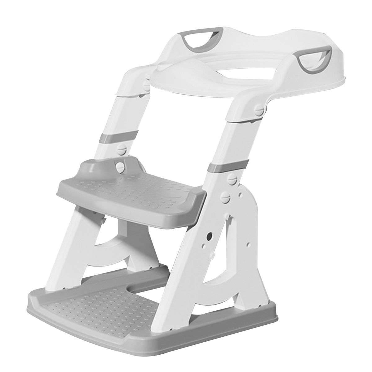 Mix Box Foldable Height Adjustable Child Potty Training Toilet Seat Ladder