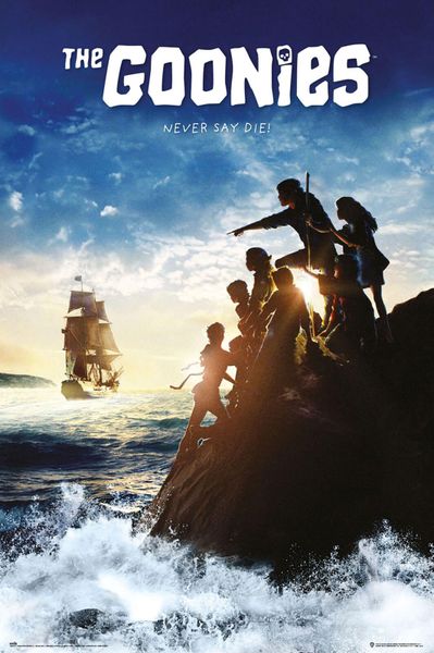 The Goonies Never Say Die Poster
