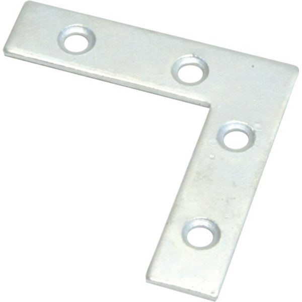 Bulk Pack x 9 Mackie - Brace Corner Galvanized 50x50mm 4pc