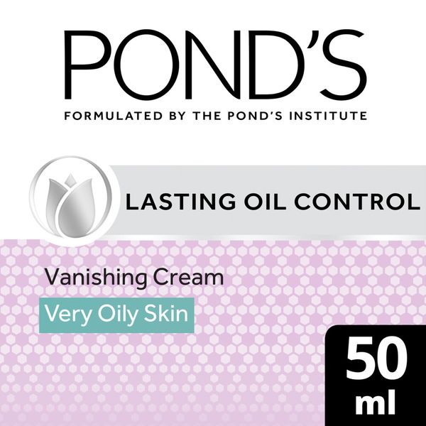 POND'S Lasting Oil Control Matte Skin Vanishing Face Cream Moisturizer for Very Oily Skin 50ml