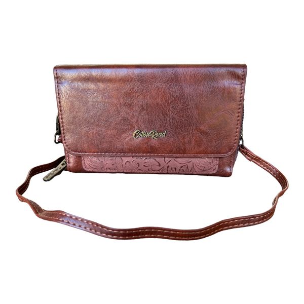 Cotton Road Double Zip Purse