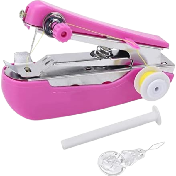 Mini Portable Manual Sewing Machine - White