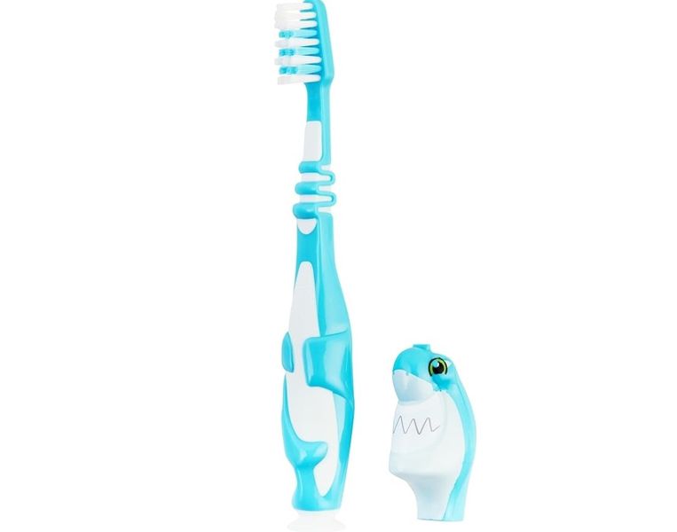 AquaFresh Little Teeth Soft Toothbrush 3-5 Years - Shark