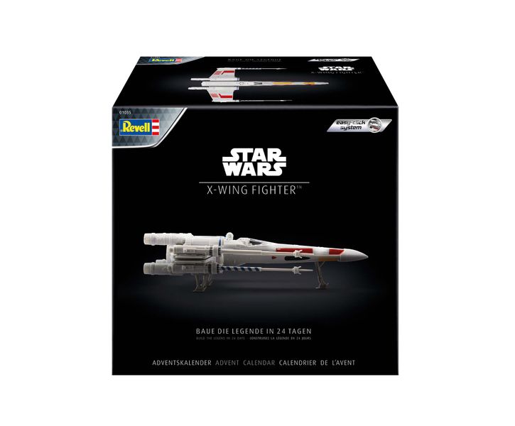 Star Wars Advent Calendar Model Kit RC X-Wing Fighter 21cm