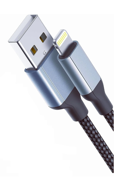 USB A to Lightening Cable Compatible With IPhone And IPad