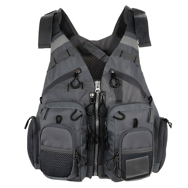 Fly Fishing Vest Outdoor Jacket Multi Pocket Photography Vest Pack