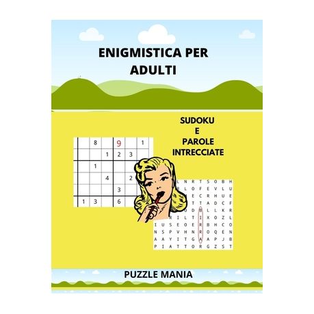 Enigmistica Per Adulti: Sudoku e Parole Intrecciate: Relax e divertimento  con 40 Sudoku livello Medio e 40 Crucipuzzle, Shop Today. Get it Tomorrow!