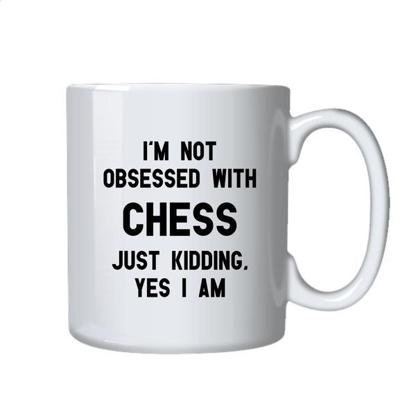 Chess Coffee Mug, For Chess Player, Makes a Great Birthday, Christmas Gift