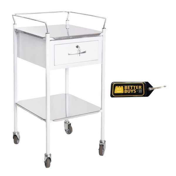 Hospital/Clinic 1 Drawer Dressing Trolley AAA Grade &amp; Gel Key Holder