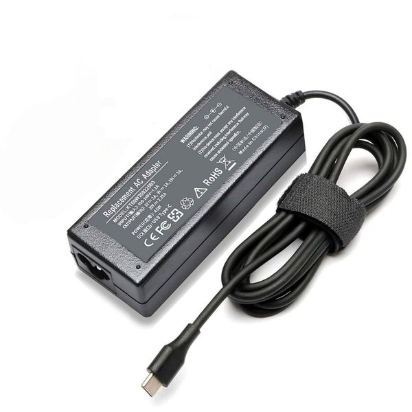 USB Type-C 45W Fast Charger Replacement for Laptop Tablet Mobile Devices