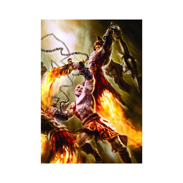 God of War Destruction - A1 poster