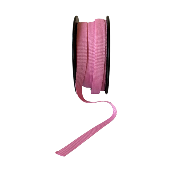 Pink Petersham Ribbon 10mm - 20m roll