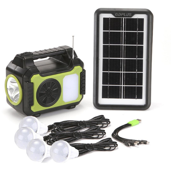 GDPlus Solar Lighting System with Radio GD-8072