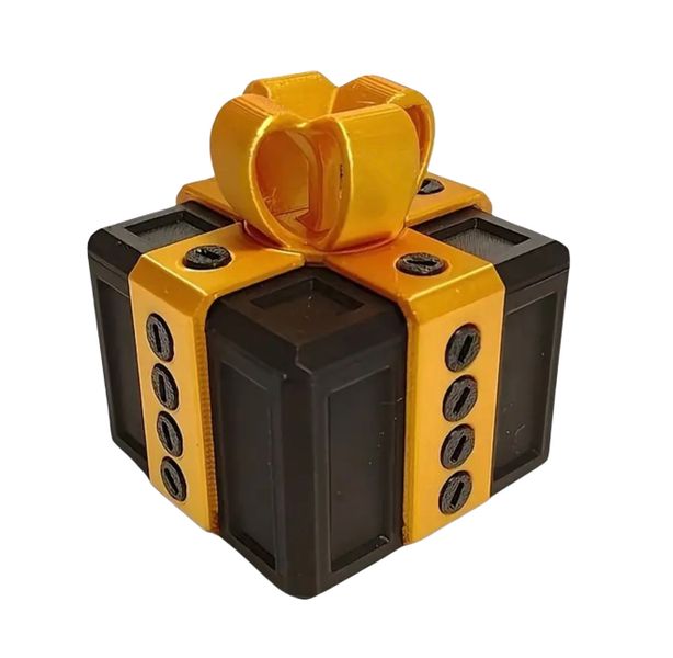 Annoying 3D Gift Box Puzzle Christmas Birthday Brain Teaser Prank Toy