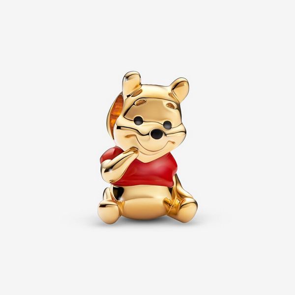 925 Sterling Silver Winnie the Pooh Bracelet Charm / Pendant