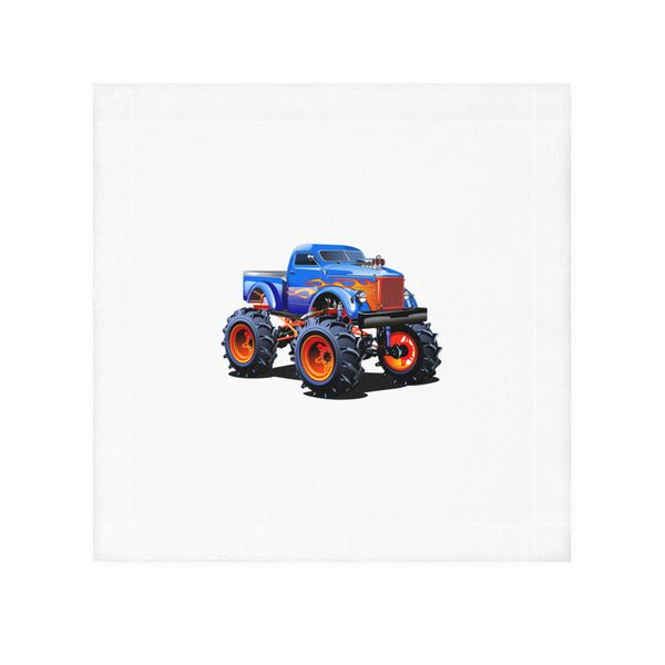 Monster truck Design 1 48x48cm Baby Towel