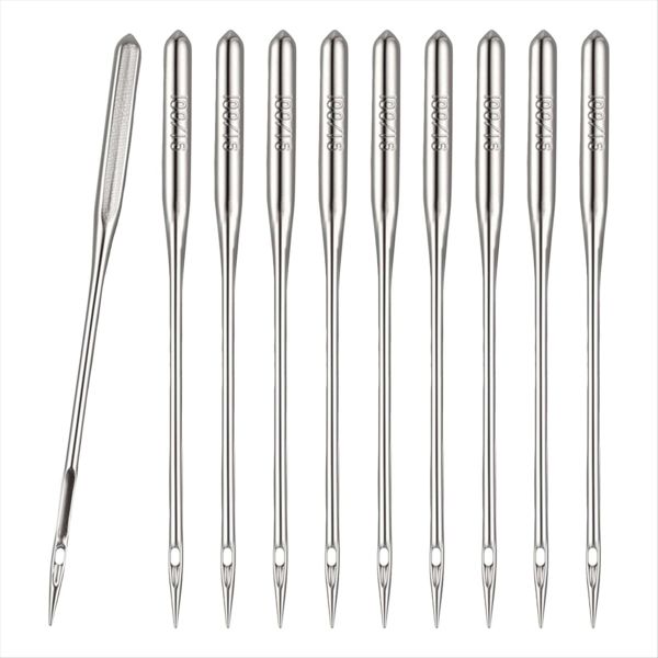 150PCS Heavy Duty Sewing Machine Needles for Thick Fabrics, Leather &amp; Jeans