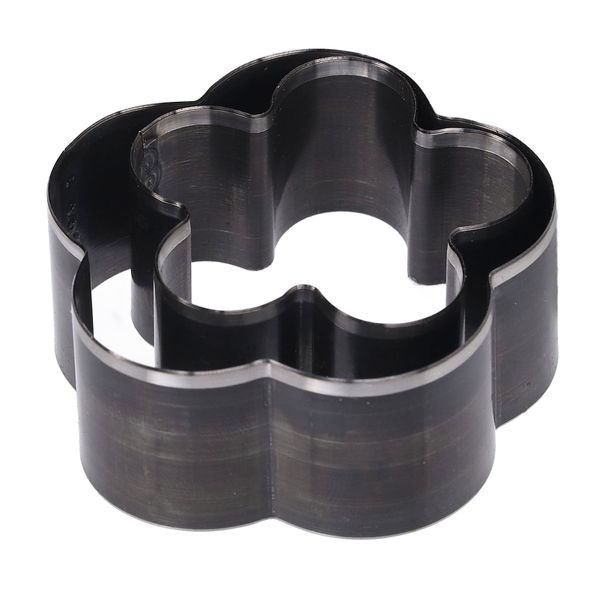 Flower Shaped Leather Cutting Dies 58mm 46mm for Craft Tools
