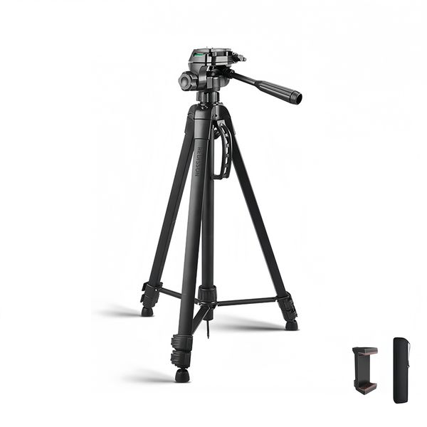66" Camera-Tripod,Professional Aluminum Leg Stand with Holder &amp; Carry Bag