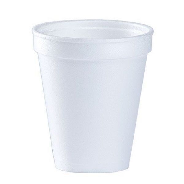 White Foam Cups - 250ml - Box of 1000
