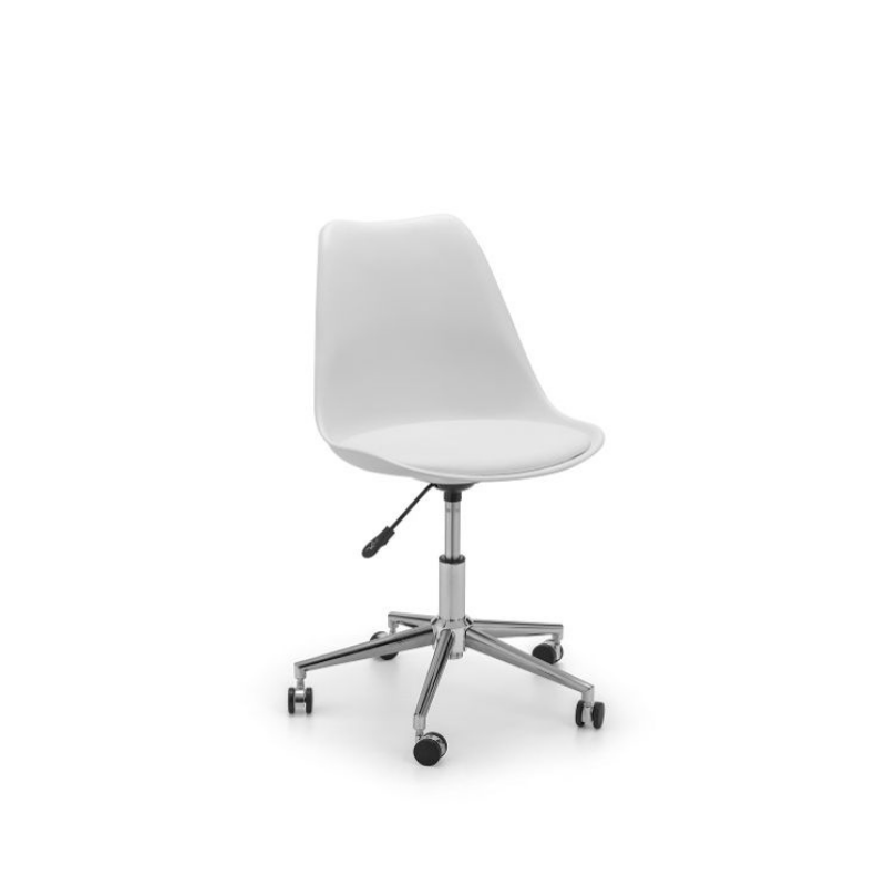 GOF Furniture- Merlin White Office Chair | Shop Today. Get it Tomorrow ...