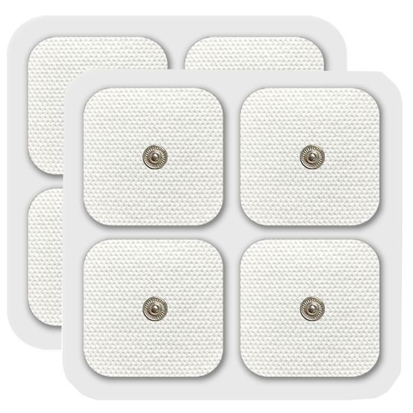 8pcs 3.5mm Electrode Pads Self-Adhesive Gel Electrode Pads for Tens and EMS