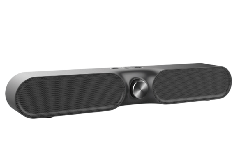 MOXOM MX-SK07 Wireless Speaker - 4-in-1 Stereo Soundbar (Grey)
